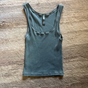Skims cotton rib tank kyanite S